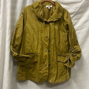 Coldwater Creek olive colored Jacket p14